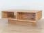 Wohnzimmer Komplett - Set A Sienne, 4-teilig, Massivholz Wildeiche, push-to-open, gebürstet und geölt, inklusive LED-Beleuchtung