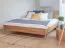 Doppelbett Amru 02 in Eiche geölt, Liegefläche: 160 x 200 cm, hochwertiges Massivholz Eiche, 91 x 169 x 210 cm, stilvoll und minimalistisch