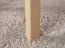 Stuhl Orenburg mit Eichen Optik braun gepolstert, Korpus aus Buchenmassivholz, Sitzhöhe von 47 cm, hochwertige Materialien, T-25 Schaum Polsterung