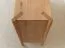 Schuhschrank | Eichenholz geölt | 83 x 33 x 80 cm | Massivholz | 1 Schublade | Soft Close System | Farbe: Eiche | Seille 17