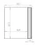 Garderobe Komplett - Set E Petkula, 6-teilig, mit modernen Lamellen Design, Farbe: Beige hell, Soft-Close Funktion, ABS-Kantenschutz