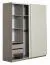 Schiebetürenschrank / Kleiderschrank Sabadell 09, Farbe: Eiche / Beige Hochglanz - 222 x 179 x 64 cm (H x B x T)