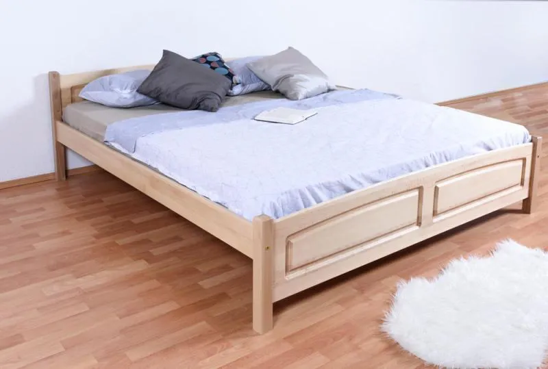 Massivholzbett Buche 180 x 200 cm Natur Abbildung