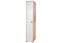 Kinderzimmer - Drehtürenschrank / Kleiderschrank Benjamin 16, Farbe: Buche / Weiß - 236 x 44 x 56 cm (H x B x T)