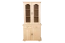 Vitrine Kiefer massiv Vollholz natur Pipilo 08 - Abmessung 200 x 95 x 54 cm