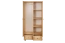 Kleiderschrank Holz natur 013 - Abmessung 190 x 80 x 60 cm (H x B x T)