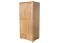 Kleiderschrank Holz natur 013 - Abmessung 190 x 80 x 60 cm (H x B x T)
