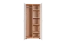 Drehtürenschrank / Kleiderschrank 12, Farbe: Buche / Weiß - 198 x 84 x 56 cm (H x B x T)