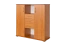 Kommode Kebumen 10, Farbe: Erle - Abmessungen: 110 x 110 x 38 cm (H x B x T)