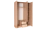 Drehtürenschrank / Kleiderschrank Plata 09, Farbe: Eiche Sonoma - 201 x 120 x 53 cm (H x B x T)