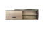 Hängeschrank Sichling 11, Rahmen Rechts, Farbe: Eiche Braun - Abmessungen: 38 x 120 x 31 cm (H x B x T)
